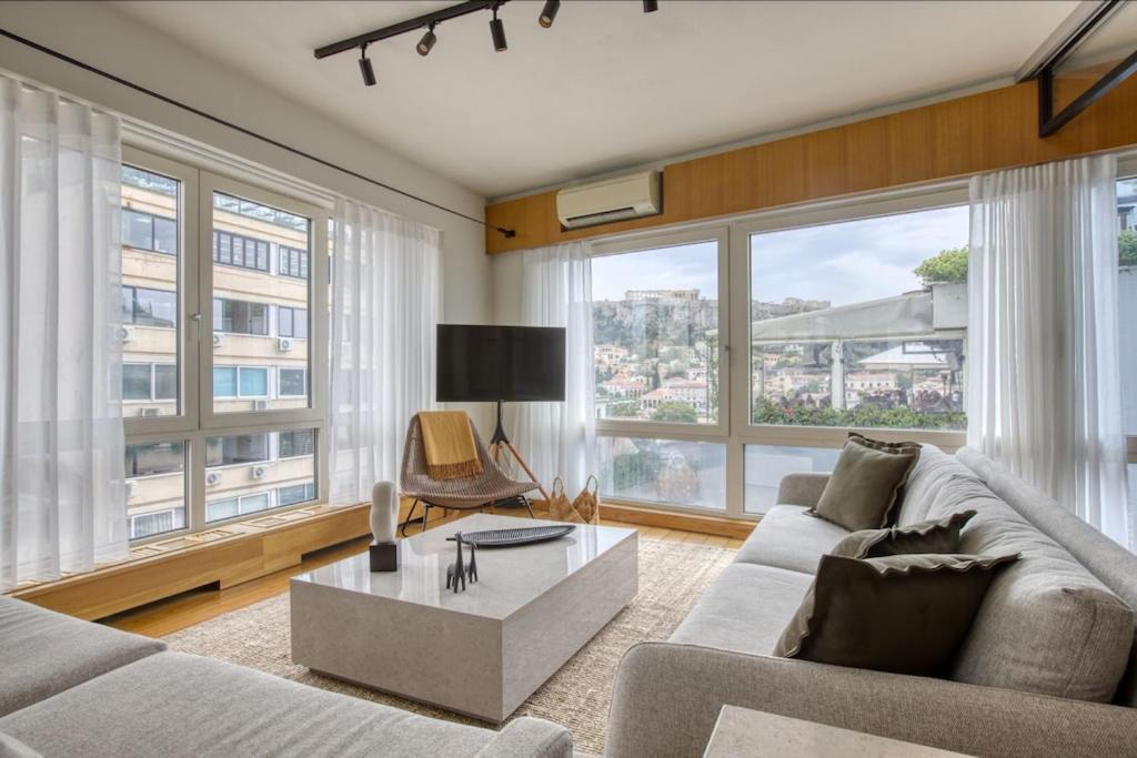 Апартаменти Sunny Luxury Loft,Stunning Acropolis View, Jacuzzi Афіни Екстер'єр фото